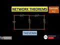 Thevenin (Network Theorems) Example # 2. Tagalog