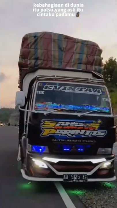 story wa truk sang printis di sore hari