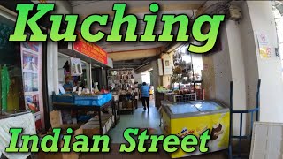 Market on India Street, Kuching, Sarawak, Malaysia 🇲🇾 #silentvlog