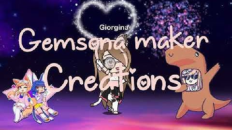 My gemsona maker creation tutorisls from jake Murphy