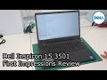 Dell Inspiron 15 3501 (2020) - First Impressions Review with Intel Core i3-1115G4