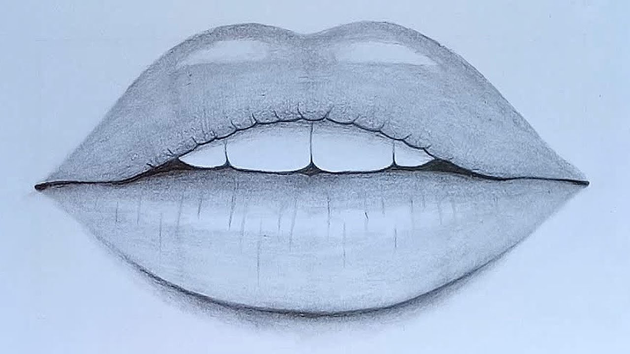 How to Draw a lipstick with color pencils | very easy | step by step drawing  for beginners - YouTube