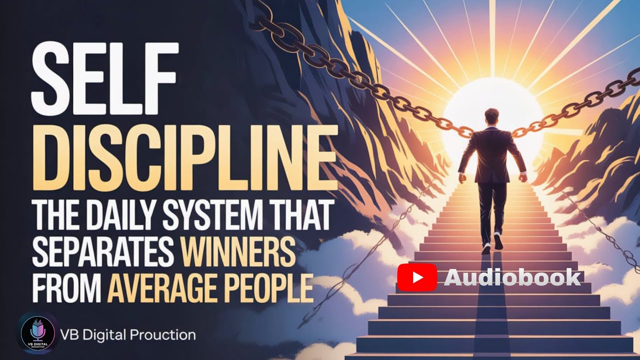Self Discipline: The Daily System That Separates Winners From Average People | Full Audiobook