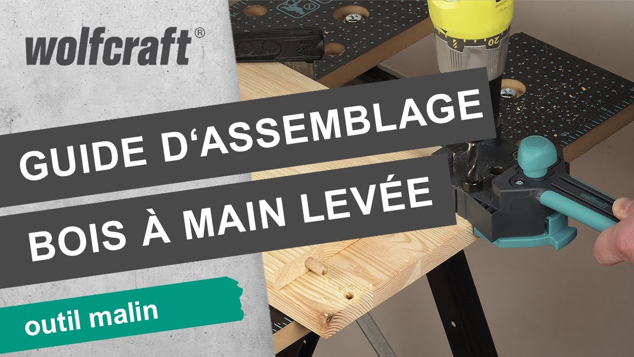 Pour un assemblage précis par tourillons Guide d'assemblage bois à — free download