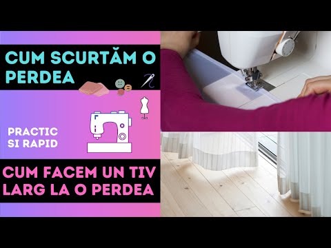 Video: Cum Se Amenajează Un Salon Pentru Cusut Perdele