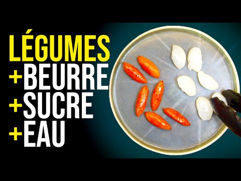 How to Make Glazed Vegetables? (White and Brown)
