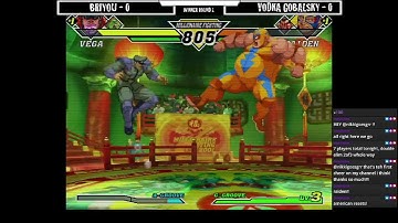 3/26 Capcom vs. SNK 2 Briyou vs Vodka Gobalsky  Winners Round 1