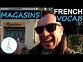 French shops names  les magasins  learn french vocabulary