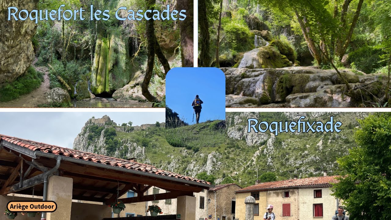 Roquefixade en boucle jusqu’à Roquefort les cascades, Ariège, le 01/06/2025