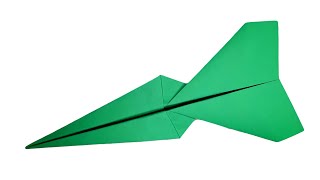 Как сделать бумажный самолётик который летает далеко и быстро