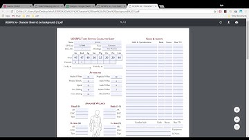 UESRPG 3E Character Creation Guide 1 4   Lucky Numbers
