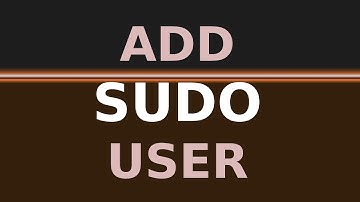How to create a sudo user account in Ubuntu Linux