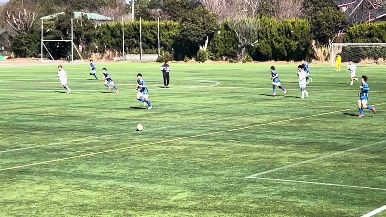 U14練習試合　エクセルシオール対フォンテ静岡①