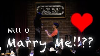 Comedy Proposal: The Stand-Up that Ended in “I Do