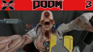 DOOM (PART 3) Gameplay WalkThrough - "ChainSaw Party" [1080p 60FPS]