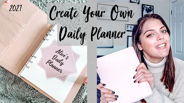 Can I make my own planner?