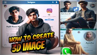 Create 3D AI Social Media Images Using Bing Image Creator screenshot 1