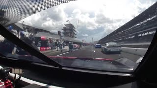 Ryan Blaney with a Pit Stop from Brickyard 400