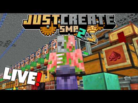 Unlimited** COPPER! Minecraft Create Mod Survival! Just Create SMP #22 6/18/26