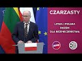 Konferencja prasowa marszałka Sejmu Włodzimierza Czarzastego