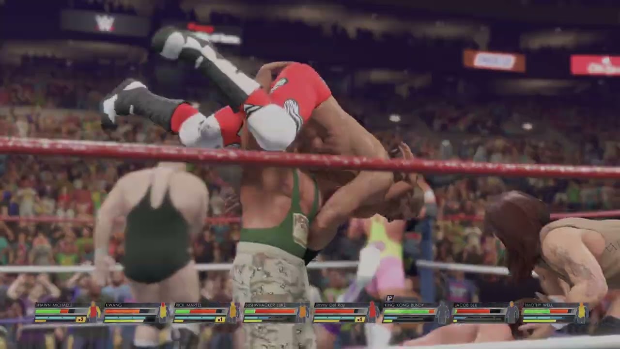 1995 Royal Rumble simulated in WWE2K22