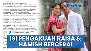 Pengakuan Perdana Raisa dan Hamish Daud soal Perceraiannya, Ungkap 1 Permintaan untuk Sang Anak