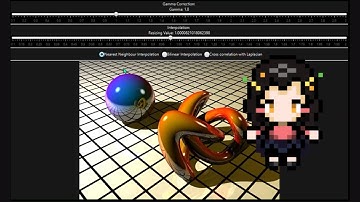 [VisualComputing] Developing Photoshop - Gamma Correction, Interpolation, Sharpens Image