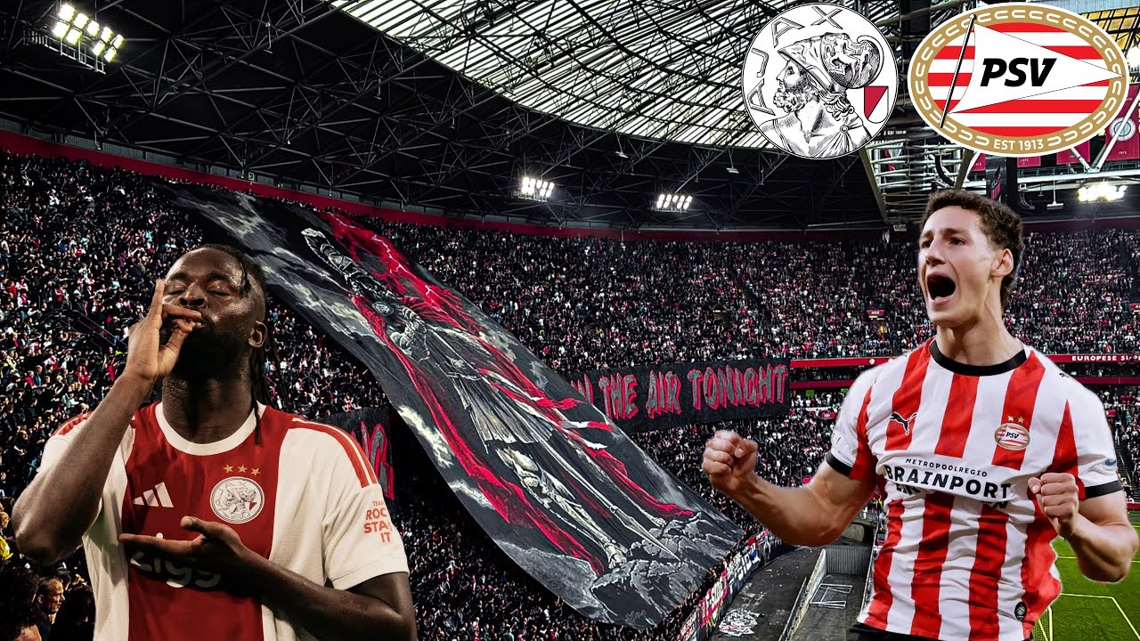 AJAX VS PSV | FIGHTS, CHAOS & GOALS! 🔥 | EREDIVISIE MATCHDAY VLOG