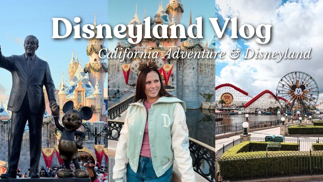 Видеоблог о Диснейленде | Целый день в California Adventure и вечер на аттракционах в Диснейленде