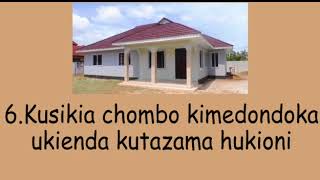 ALAMA YA NYUMBA YENYE MASHETANI - Imam Mponda