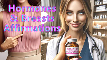 Female Hormones and Breast Affirmations: Feminization Hypnosis 💄💃🌈 LGBTQ 💗Transgender