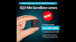 The SQ19 Mini DV Night Vision Motion Detection Spy Video Camera Instructions Review And Unboxing screenshot 5