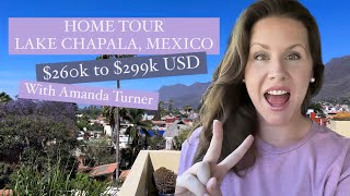 Mexico Home Tour $260k to $299k USD  Lake Chapala, Ajijic, Riberas  Real Estate in Mexico