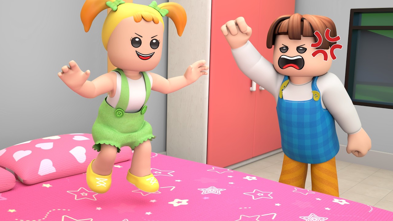 ROBLOX Brookhaven 🏡RP: (NEW) The Bacon Hair Hates Little Sister | Roblox Jack