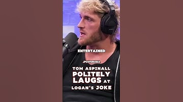 Tom Aspinall POLITELY Laughs At Logan Paul