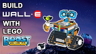 LEGO WALL-E built with the BOOST Creative Toolbox 17101