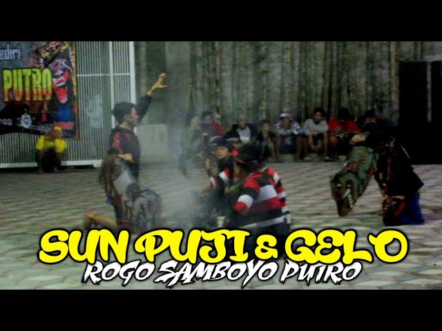 SUN PUJI u0026 GELO Tembang Jaranan ROGO SAMBOYO PUTRO ~ Voc. Lery ft Dinda class=