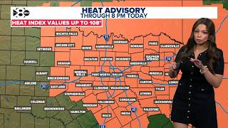 DFW Weather More warm temperatures up to 105 degrees today