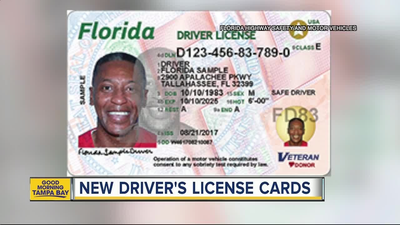 Check out Florida's new driver's licenses and ID cards 