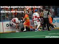 Nll fights and big hits  buffalo bandits vs toronto rock