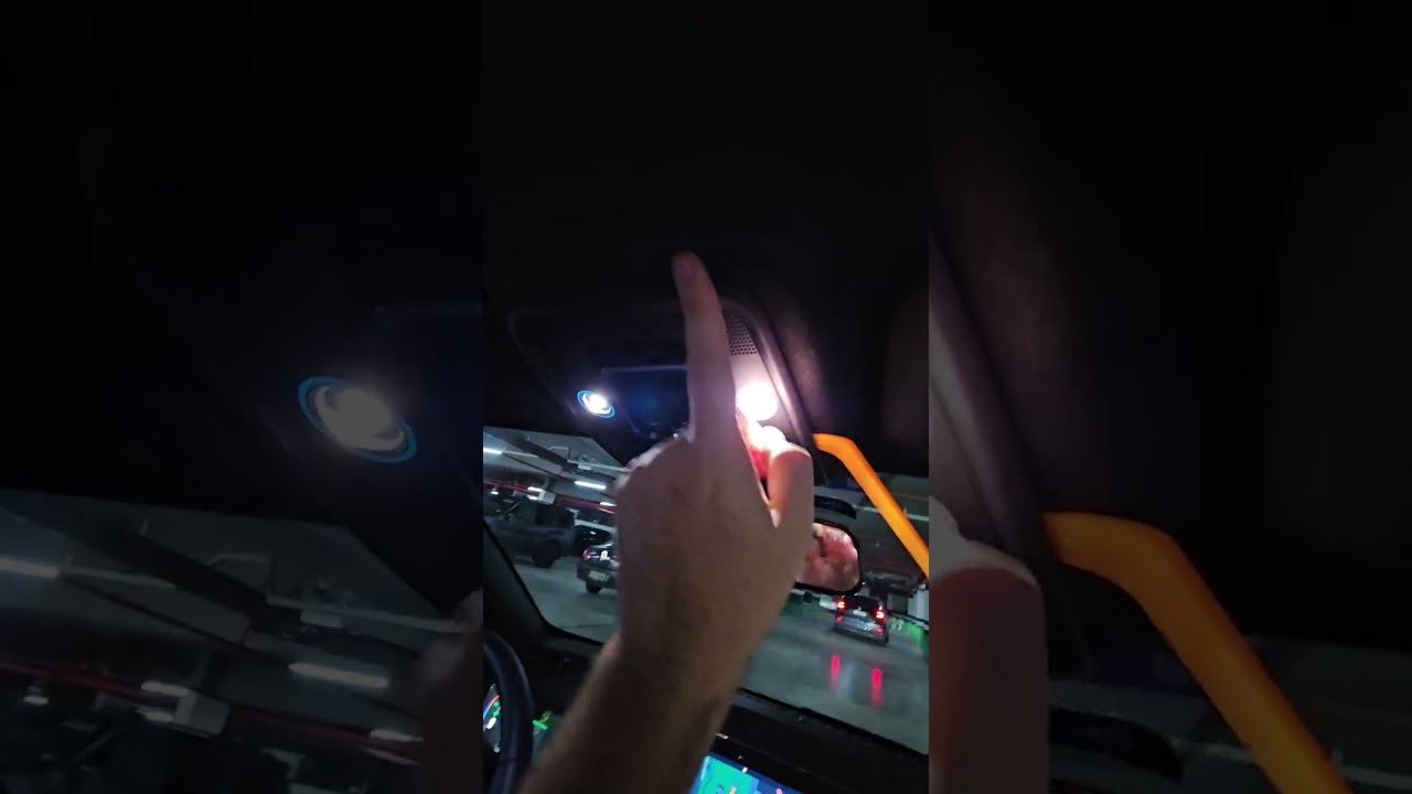 Luz de salão / cortesia BYD Dolphin mini seagull parte 1/2