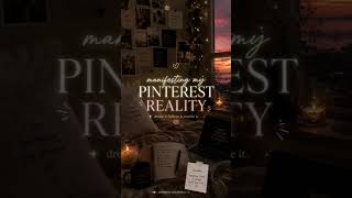“your pinterest board is becoming reality”💌
