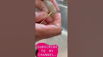 How to devein shrimp using toothpick…#hacks #shorts…Noem’z Delish Tvee