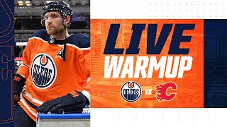 ARCHIVE | Pre-Game Warmup - Oilers vs Flames