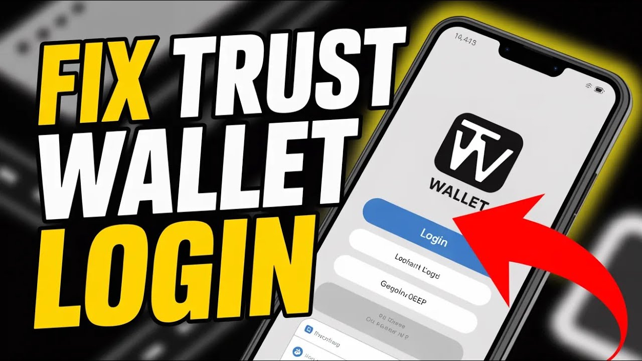 How to Fix Trust Wallet App Login Issues – Backup and Sync Errors - YouTube