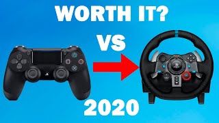 Controller VS Wheel - WORTH IT? Switching from Controller to Logitech G29 - Is It Faster? | 2020