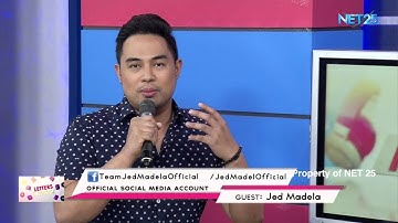 JED MADELA NET25 LETTERS AND MUSIC Guesting - THE MUSIC CORNER
