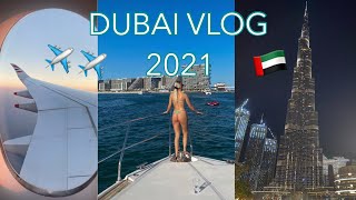 DUBAI TRAVEL VLOG 2021 | we took the last flight out to escape lockdown 3