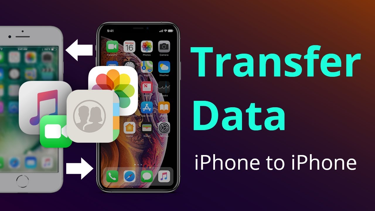  Easy Transfer Data From IPhone To New IPhone 11 11 Pro XS YouTube