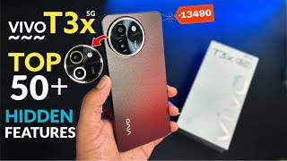 Vivo T3x 5G Top 50++ Hidden Features || Vivo T3x  Tips & Tricks | Vivo T3x 5G